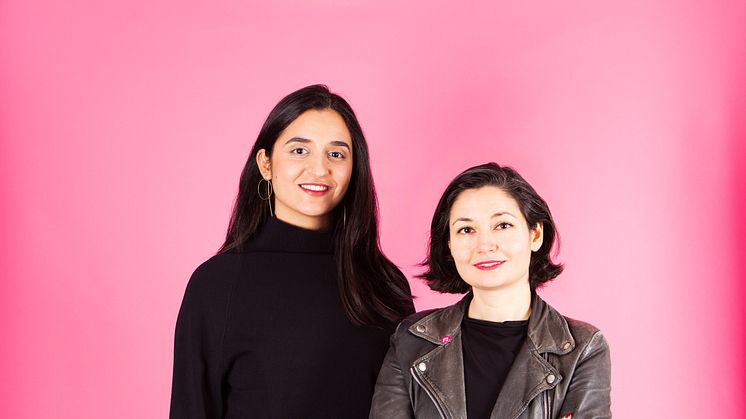 Farida al-Albani och Gita Nabavi föreslås leda Feministiskt initiativ in i framtiden. Foto: Oscar Stenberg