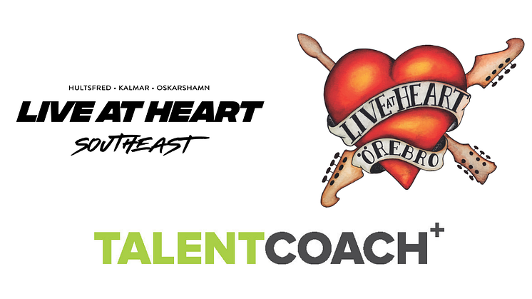 Nytt samarbete mellan Live at Heart och Talentcoach i Kalmar län.