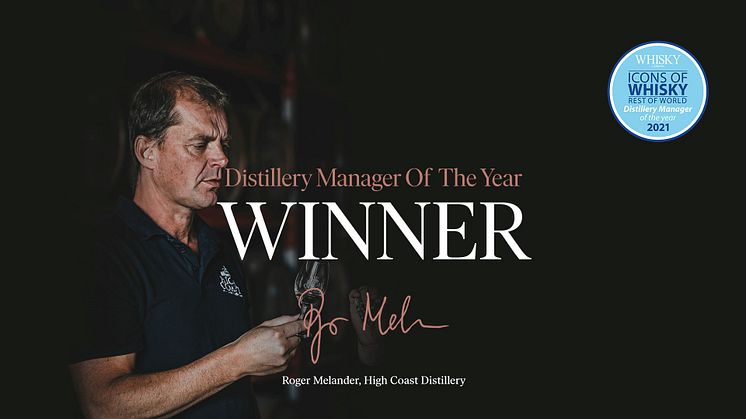 Roger Melander Distillery manager of the year