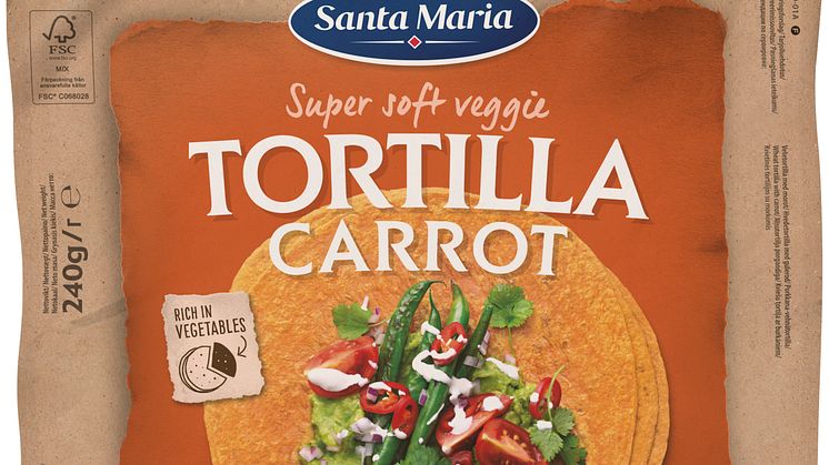 Soft Tortilla Carrot