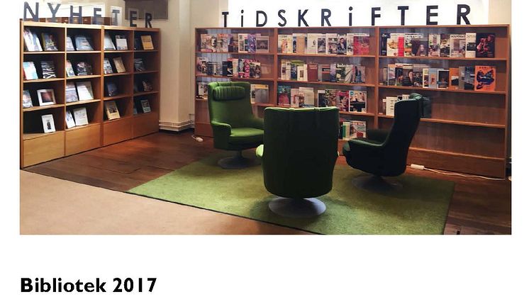Sveriges biblioteksstatistik 2017: Skolbiblioteken ökar – och personalen är viktig för ungas läsvanor