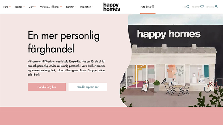 Happy Homes lanserar ny e-handelslösning där expertis, köpupplevelse och hemtrevnad står i fokus 
