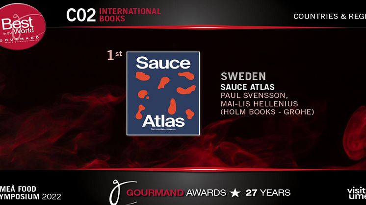 Sauce Atlas – världens bästa internationella kokbok 2022