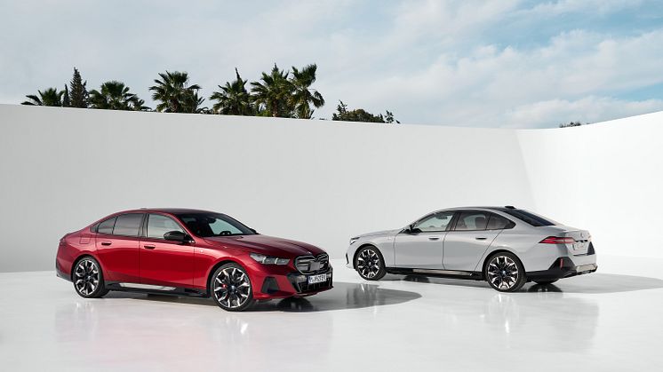 Helt nye BMW i5 lanseres i to varianter, BMW i5 eDrive40 og BMW i5 M60.