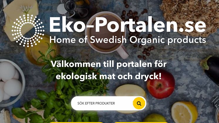Organic Sweden och KRAV utökar samarbetet kring Eko-Portalen.se