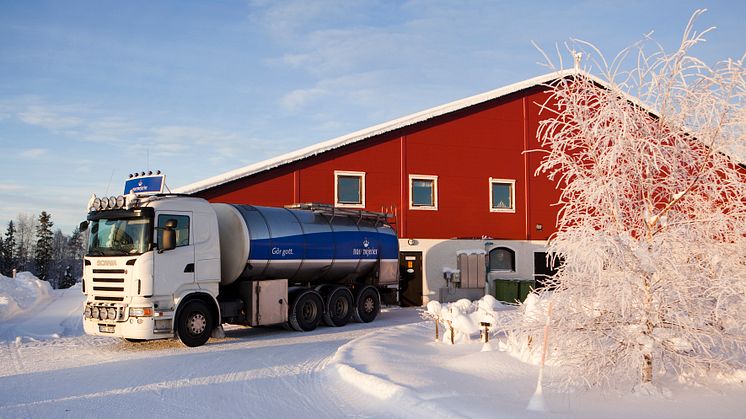 Norrmejerier höjer betalningen till de norrländska mjölkbönderna med 30 öre per kg invägd mjölk från 1 maj 2022.