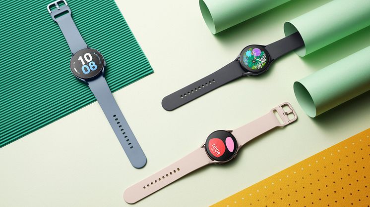 Galaxy Watch5 og Galaxy Watch5 Pro forplikter seg til brukerne og bidrar til at mål og milepæler nås.
