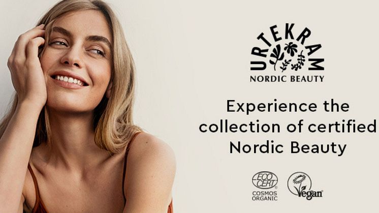 Urtekram Nordic Beauty lanserer et bredt sortiment med økologisk sertifiserte og veganske hud- og hårpleieprodukter som gir sansene dine en opplevelse. Hver dag. Opplev den fantastiske følelsen av rene, naturlige ingredienser.