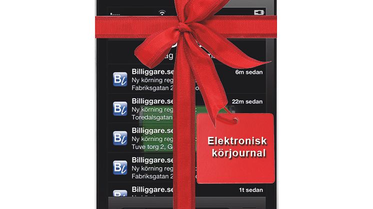 Körjournal - årets julklapp till företagare!