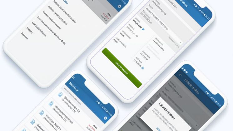 Visma Manager -mobiilisovelluksella voi tarkistaa, tiliöidä, hyväksyä ja maksaa ostolaskuja suoraan mobiililaitteella.