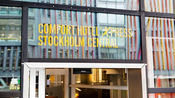 BO MED REKORDFART: Comfort Hotel Xpress Stockholm lancerer nu 5G-opkoblede hotelværelser.