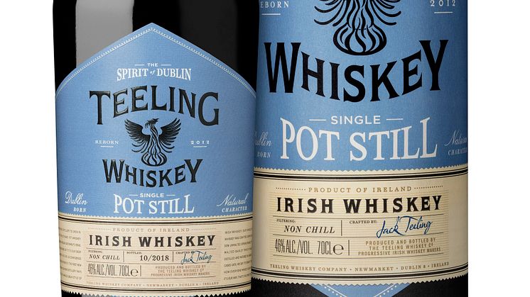 Teeling lanserar den första Pot Still-whiskeyn från Dublin på nästan 50 år!