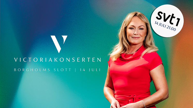 Yvette Hermundstad är programledare för Victoriakonserten som sänds i SVT1 fredag 14 juli.  Foto: Janne Danielsson/SVT