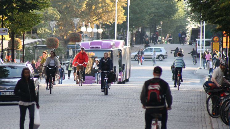 Stort internationellt gång- och cykelprojekt startar nu i Örebro 