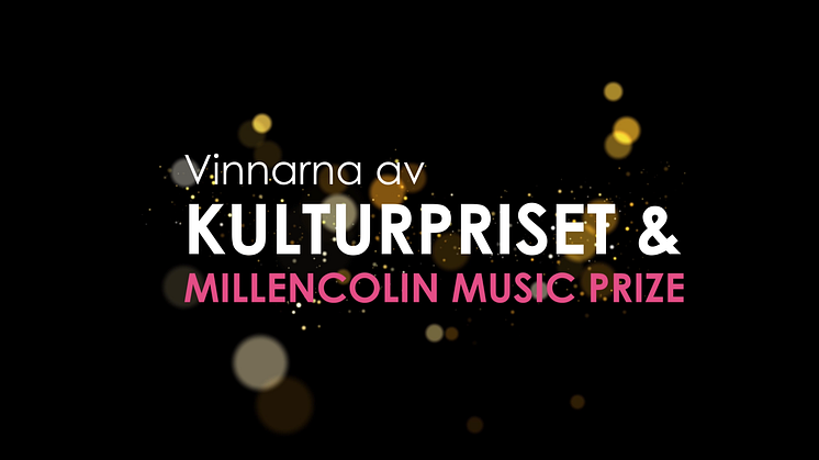 Pressinbjudan: Kulturpriset och Millencolin Music Prize 2022 delas ut