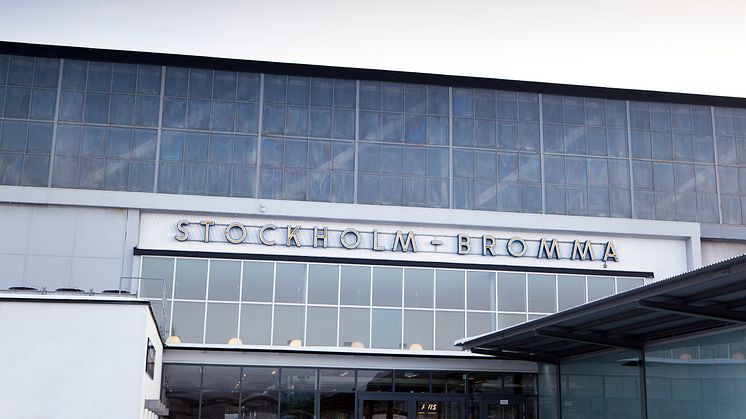 Stark julimånad för Bromma Stockholm Airport