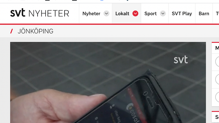 SVT Nyheter - Nu är Cosafe som ska användas vid skolattacker redo att användas i Jönköpings kommun