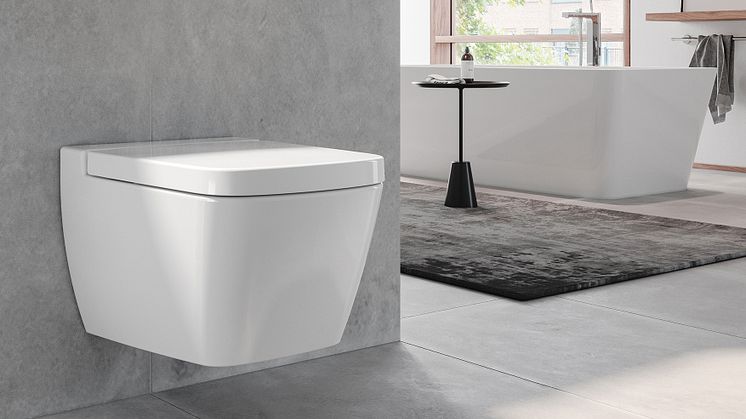 Nu lanserar TECE sin första vägghängda toalett i Sverige – den nätta designtoaletten TECEone. 