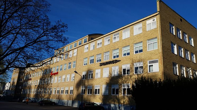 Foto: AB Bostäder i Borås. Den anrika textilfastigheten förvandlas till studentbostäder.