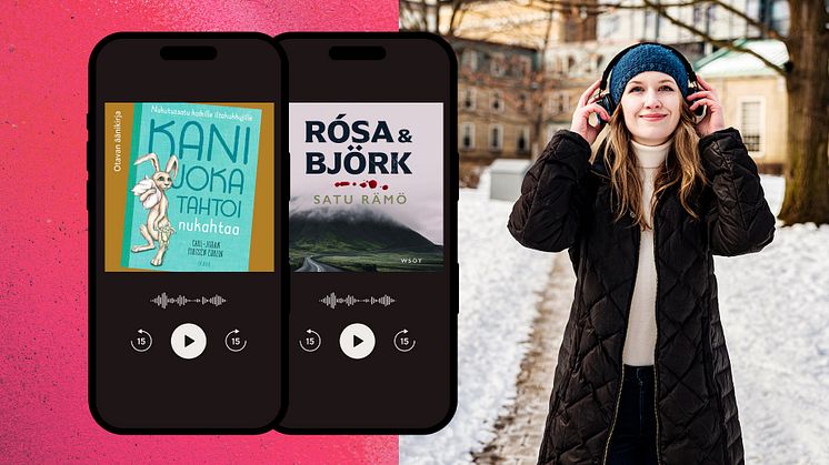 Satu Rämön "Rosa & Björk” on vuoden 2023 kuunnelluin kirja Nextoryssa