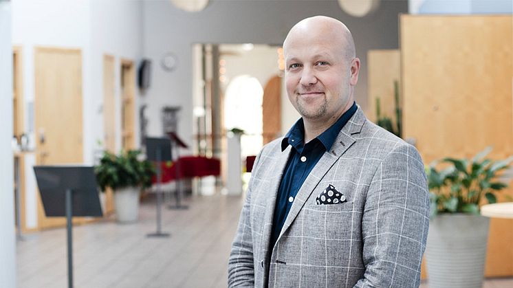 Magnus Petersson, ny chef på Pulsen Konferens och Restaurang Astern.