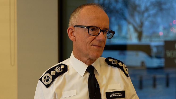 Statement from the Commissioner following conviction of Met officer