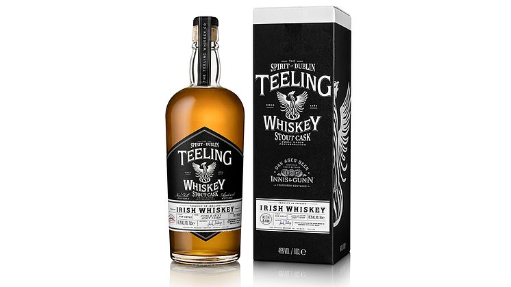 Irländska Teeling släpper Innis & Gunn-lagrad whiskey exklusivt på Systembolaget 6 oktober.