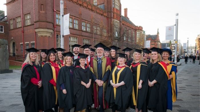 The first student cohort to graduate from Northumbria University's Positive Behavioural Support programmes