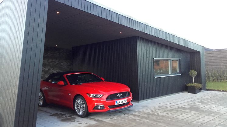 Med den nye Mustang rundt i Nordjylland for en weekend