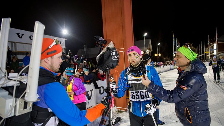 Stephan Wilson åkte Vasaloppet första gången 2016. Nu inspirerar han andra att åka skidor.