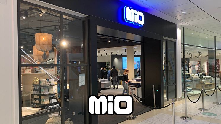 Succé när Mio öppnade i Nacka Forum
