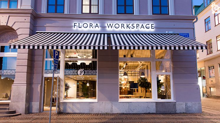 Hotel Flora & Flora Workspace – en avslappnad och professionell företagsmiljö mitt i Göteborgs stadspuls