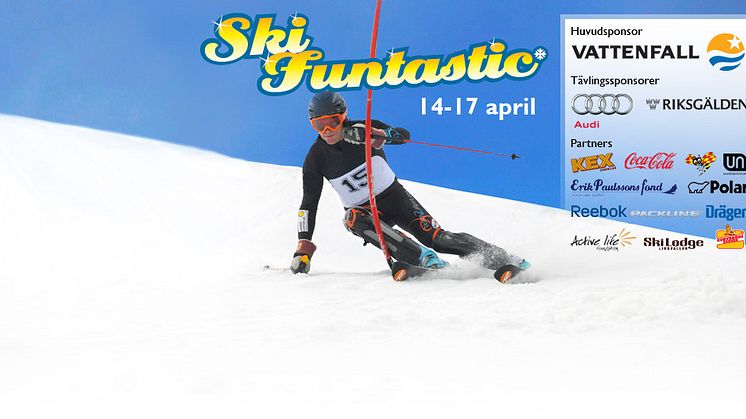 Dräger stöttar det alpina ungdomsarrangemanget Ski Funtastic!