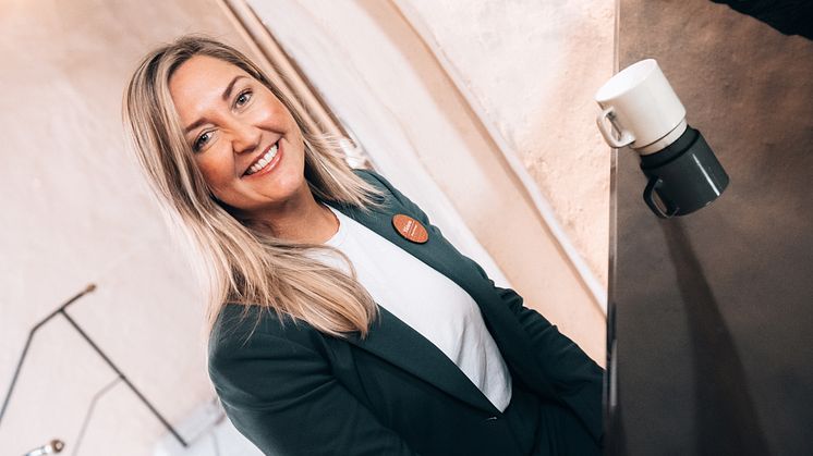 Viktoria Andersson tillträdande hotelldirektör Clarion Hotel Umeå