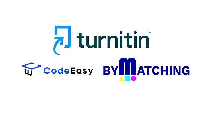 Loggor till våra nya medlemmar: Turnitin, CodeEasy och ByMatching