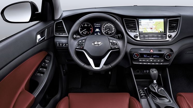 Hyundais nye Tucson SUV - interiør