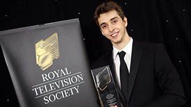 Northumbria graduates score hat-trick at Royal Television Society awards