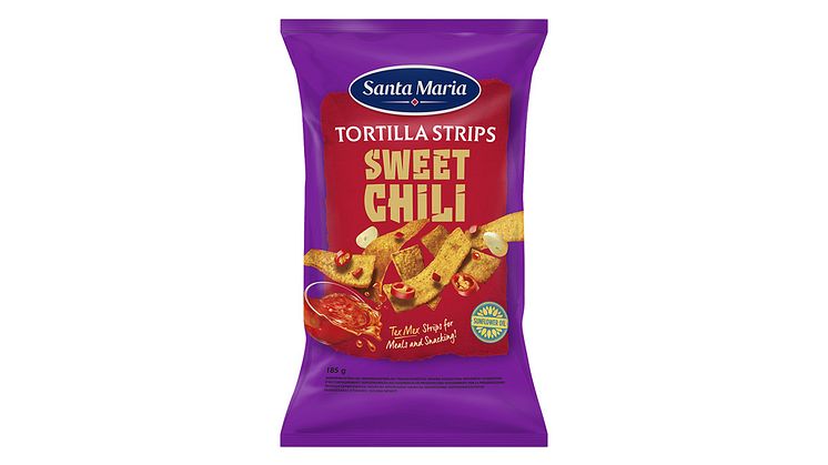 På allmän begäran – kultförklarade Santa Maria Tortilla Strips Sweet Chili kommer tillbaka