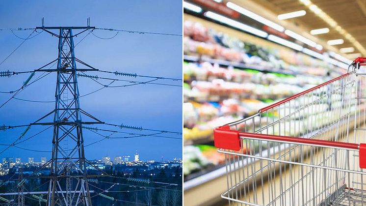 Skenande elpriser kommer bidra till fortsatta ökningar av matpriserna i höst och i vinter