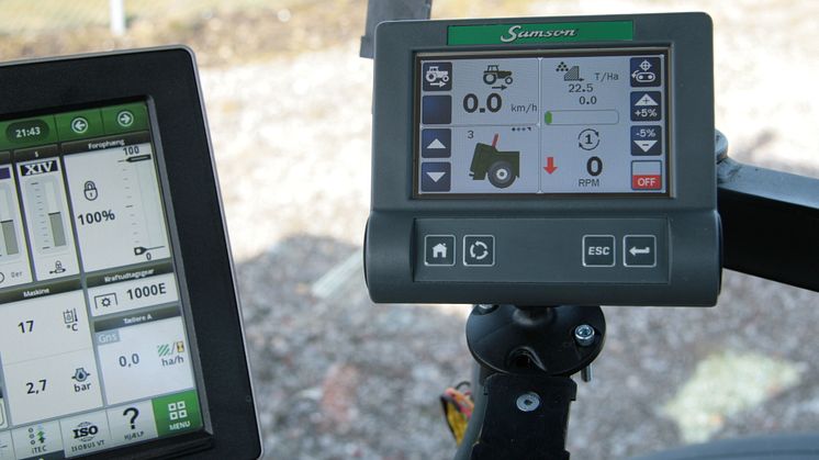 The new SpreadMaster 6500 control system is already available for sale. 