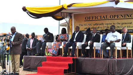 Sweden Ghana Medical Centre i Accra har invigts