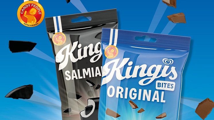 Kingis Bites Salmiakki & Kingis Bites Original