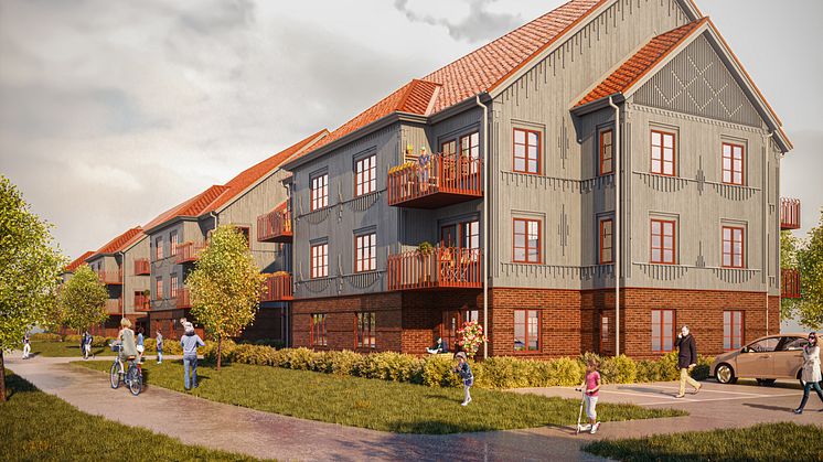 HFAB bygger 44 nya lägenheter i Harplinge.