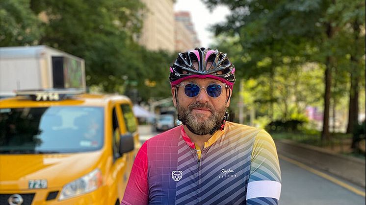 Glenn Herman, an NYC Personal Injury Lawyer for bike accidents who is an avid cyclist and specializes in cases involving bicycle injuries