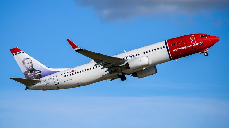 Norwegians Boeing 737-800.