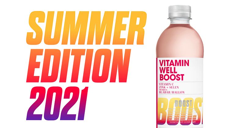 Få en boost med Vitamin Wells nya sommarsmak