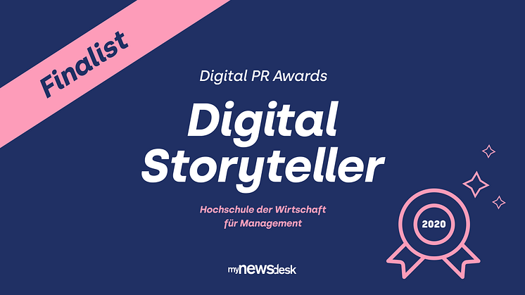 Unter den 4 Finalisten: Die HdWM wurde für die Kategorie 'Digital Storyteller' nominiert