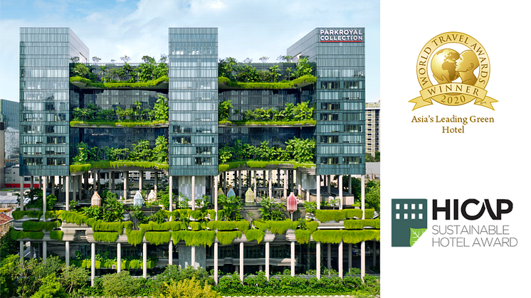 PARKROYAL COLLECTION Pickering Voted Asia’s Leading Green Hotel for Sixth Consecutive Year