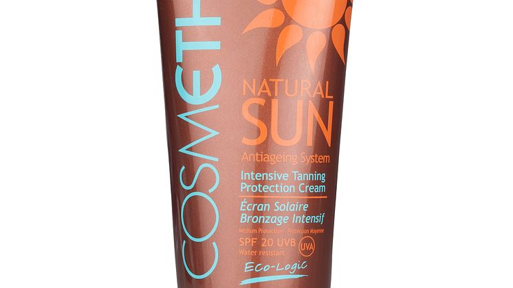 Cosmethíc Natural Sun Intensive Tanning Protection Cream Spf 20