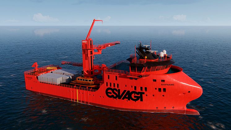 ESVAGT skal levere nye Service Operation Vessels (SOV 831L) til MHI Vestas. 
